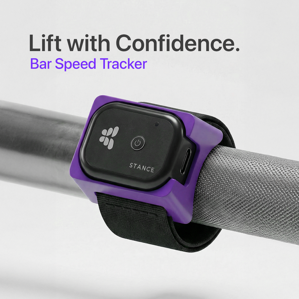 STANCE bar-speed tracker